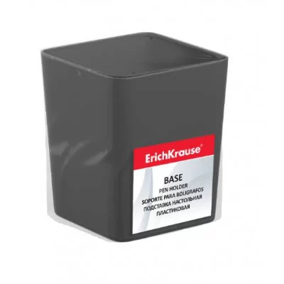 Подставка настольная пластиковая ErichKrause Base, Classic, черный 52882