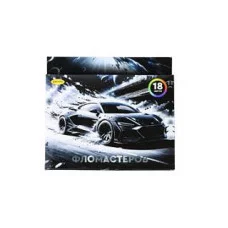 Набор фломастеров ТМ "Лимпопо" 18 цветов. «Лунный драйв», арт. LPR1054  /201942886 Фло71