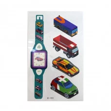 Наклейки "Часы-тату", 12*8 см, ассорти 2612 /1 /20 /0 /5000 279398