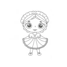 МОЯ РАСКРАСКА А4 чёрная. МИЛЫЕ ПОДРУГИ 978-5-378-28813-7