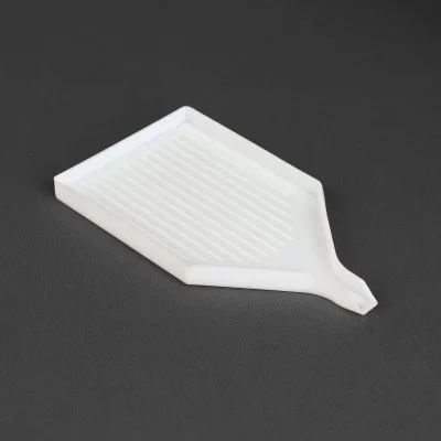 Органайзер-ванночка для бисера и страз 1шт 60*105мм пластик белый АУ 9250746