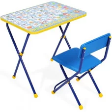 Комплект детской мебели с азбукой (стол+стул мягкой обивк. 5351/КП2/9