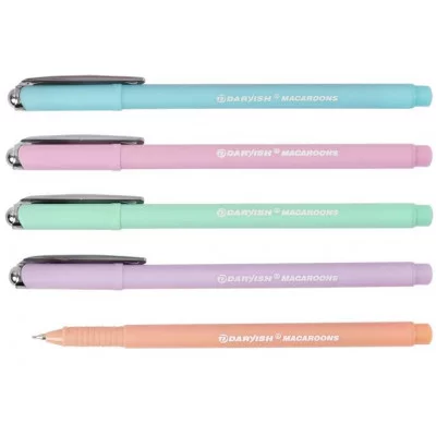 Ручка шар. синяя Macaroons DV-15040