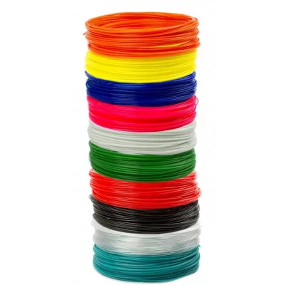 Пластик Zoomi, PLA, 1 цвет, цена за 1шт 10 метров цвет ассорти РазборZM464