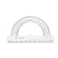 Транспортир 180*/10см прозрачный 5471934