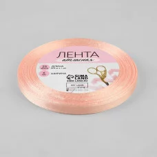 Лента атласная №43 6мм*25±1ярд пастельно-розовый АУ 1218066