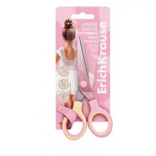 Ножницы ErichKrause Junior Decor Pointes, с принтом на лезвиях, 13см  60491