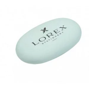 Ластик LOREX BASE INSPIRATION резина 62х36х15 мм овальный голуб. супермягкий индив.штрих-код 212032