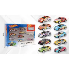 Набор Машинок ХВ 10в1 пластик. 324-214