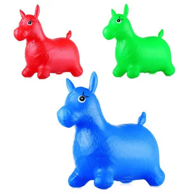 Прыгун "Ослик" цвет микс, однотонный (10702070/090323/3097107, Китай ) 00-0872