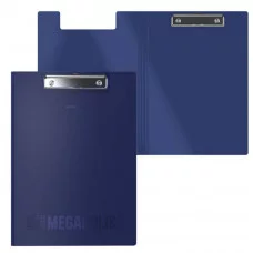 Папка-планшет пластиковая ErichKrause MEGAPOLIS, A4, синий  50145