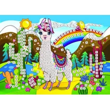 МОЗАИКА МЯГКАЯ. формат А5 (21х15 см). МИЛАЯ ЛАМА (Арт. М-2603) М-2603