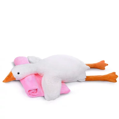 Мягкая игрушка "Гусь" с пледом М1209