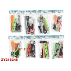 Набор инструментов (6 предметов) "ПОДРУЧНЫЕ ИНСТРУМЕНТЫ-1" (17х8 см,в пакете) (Арт. ZY216248)