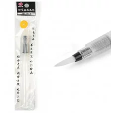 Кисть синтетика круглая №3 с резервуаром для воды, туши,чернил 2887407