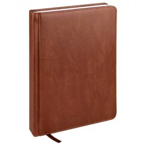 ЕЖЕДНЕВНИК А5, 160л. недатир. EVERYDAY CHRONICLES - CHOCO (160-5028) кожзам (коричневый) 160-5028