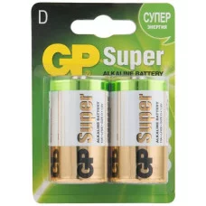 Батарейка 1шт GP Super G-Tech D (LR20) 13A алкалиновая, BC2 374891