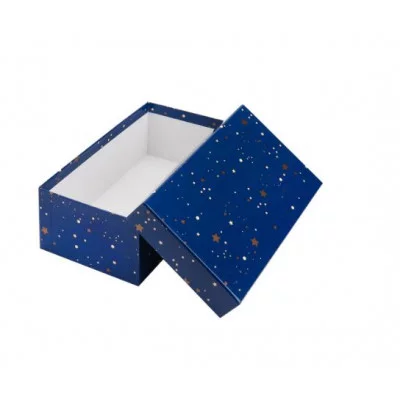 Коробка прямоугольная подарочная Звездная ночь 17,5 х 11 х 7 см РазборПП-4535