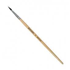 Кисть BRAUBERG, беличья, круглая, №3, 200180