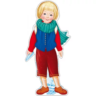 Плакат вырубной А3. Кай (с блестками в лаке) Сфера Ф-11211