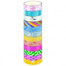 Клейкая лента декоративная 12мм*3м DARVISH блестки DV-8801 362743