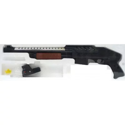 Помповое ружье (длина 56см) OMEGA с лазерным прицелом без очков P329++