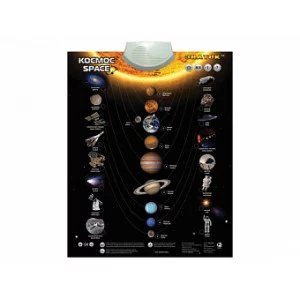Электронный плакат Космос LKS2012-DBL-008/PL-13-SPACE /20шт/ 70100