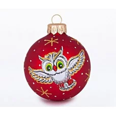 Елочное украшение, шар Ш3 60мм "Лесной" С1273