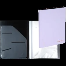 Папка 20ф А5 "deVENTE. Esthetics" полипропилен 700 мкм, лавандово-пепельная, фактура "soft-touch" вк 3101536
