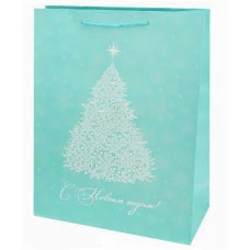 Dreamcards Пакет подарочный с мат.лам. и глит. 32 4х44,5х10 2(XL) Чудо новогоднее 190г ППК-2367