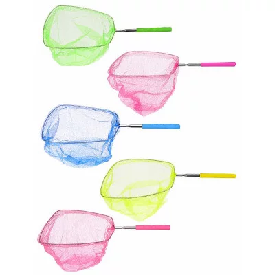 Сачок (22х86 см) регулируемый КВАДРАТ 1шт цвет ассорти 2019-831