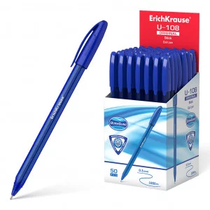 Ручка шариковая ErichKrause® U-108 Original Stick 1.0, Ultra Glide Technology, цвет чернил синий 47595