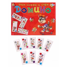 ДОМИНО БОЛЬШОЕ. УЧИМ ЦИФРЫ И СЧЁТ (Арт. ИН-5996)