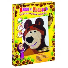 Мозаика "медведь ", большая 26,6*33,3см, МИМ