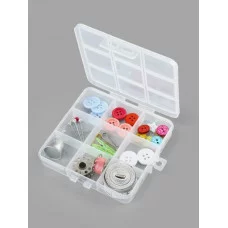Органайзер для хран-я мелочей 10,2*10*1,8см 9 отд с подвесом прозрачный АУ 10820339