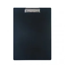 Планшет inФОРМАТ А4 черный пластик с зажимом 031098
