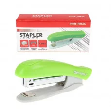 Степлер (ОП-2777), №10, пластик на 12 листов зеленый ОП-2777