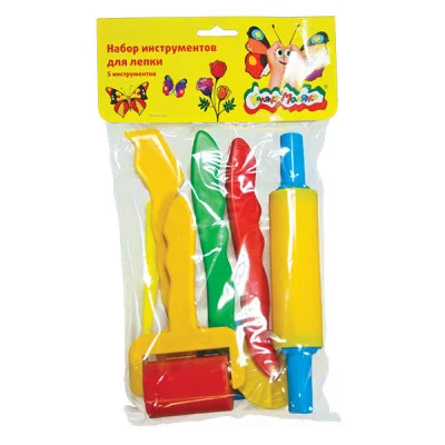 Набор д/лепки Каляка-Маляка большой пластик 6 предметов европодвес 3+ 070606