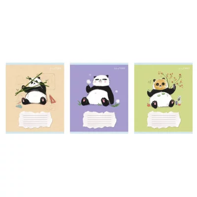 Тетрадь А5 18л "Панда" КанцЭксмо ТЛ189257