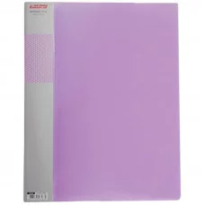 Папка c пружинным скоросшивателем Berlingo "Diamond", 17мм, 700мкм, п/прозрачная фиолетовая BERLINGO* 170655