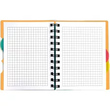 Тетрадь (студ., офис) А6 120л "Апельсиновый А6, 120л." КанцЭксмо ТПР612084