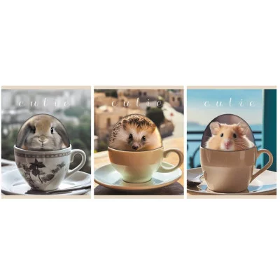 Тетрадь А5 48л "Чаепитие с милашками " КанцЭксмо ТК489072