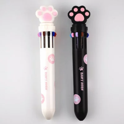 Авторучка-ЛАБИРИНТ: детская; "КОШАЧЬЯ ЛАПКА"; цветной прозрачный корпус с лабиринтом /ассорти/, клип МС-6946