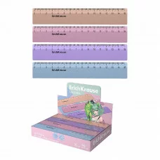 Линейка пластиковая ErichKrause Manga, 15см, ассорти 61765