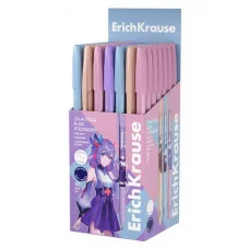 Ручка шариковая ErichKrause R-301 Stick&Grip Manga 0.7, цвет чернил синий 63910