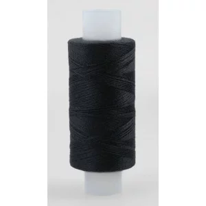 Нитки 40ЛШ 200м №115 1шт черный Красная нить 1232521