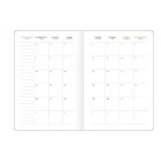 Ежедневник датированный 2026г., А5, 176л., твердый переплет, кожзам, BG "Winner. Black", черный 380083