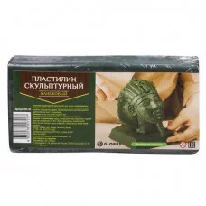 Пластилин скульптурный Глобус оливковый 500 г 108682