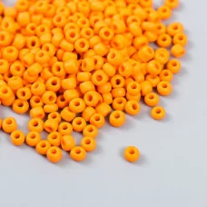 Бисер "Zlatka" 08/0, 3 мм, 10 г 0050M оранжевый 9317242