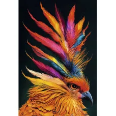 Книга для записей А6 64л "Яркая птица" КанцЭксмо КЗ6644119